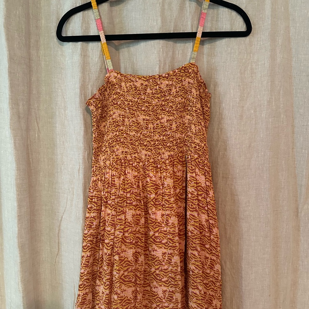 Scotch & Soda Orange Sundress Sleeveless Spaghetti Strap Casual
